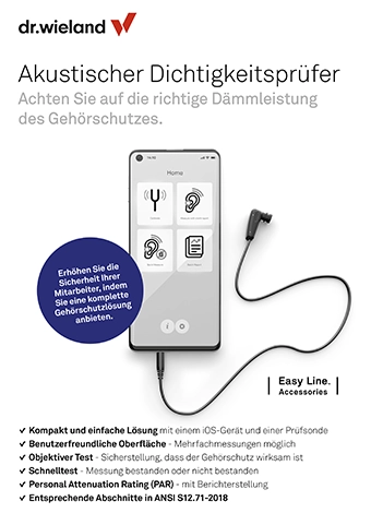Akustischer Dichtigkeitsprüfer Datenblatt